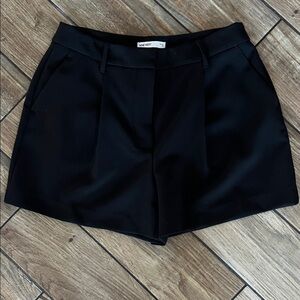 Nine West Elegant Black High Waist Shorts